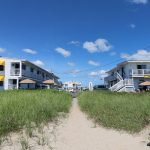 Atlantis Motel From Beach Entrance Path