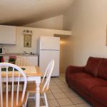 Poolside Apartment Kitchen