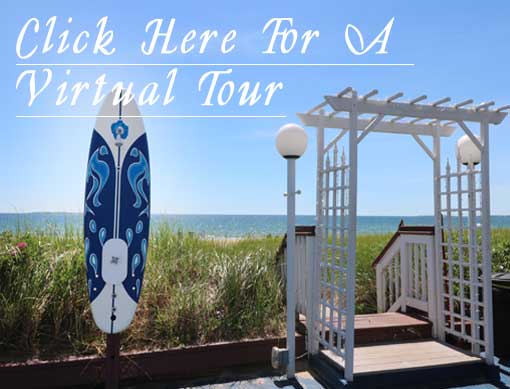 Surfboard Shower And Beach Entrance - Link To Our Virtual Tour 